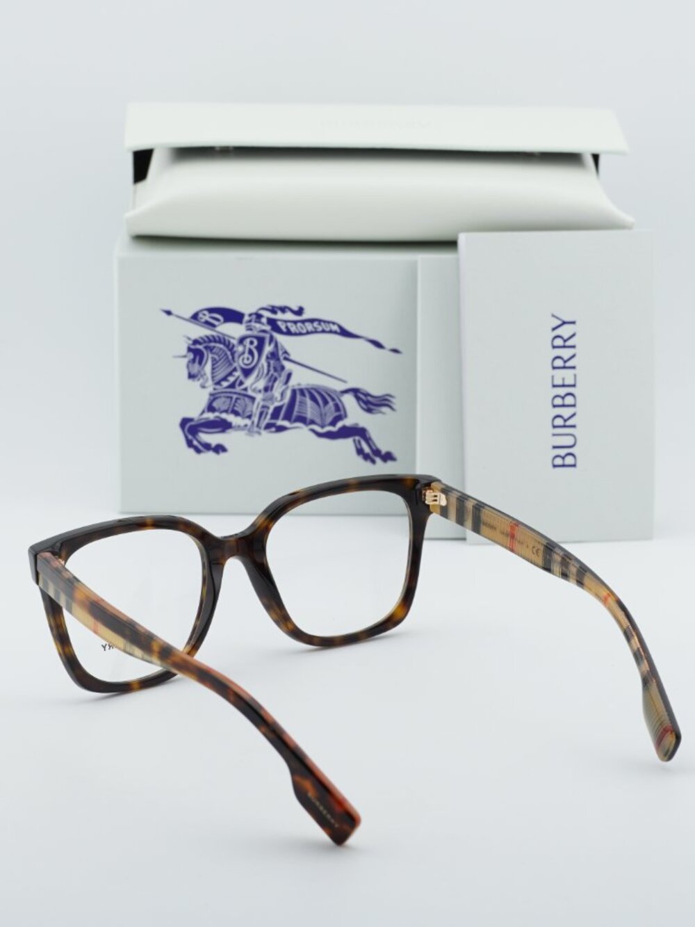Burberry BE2347 3943 Square Eyeglasses 52mm – Havana - Picture 3 of 10